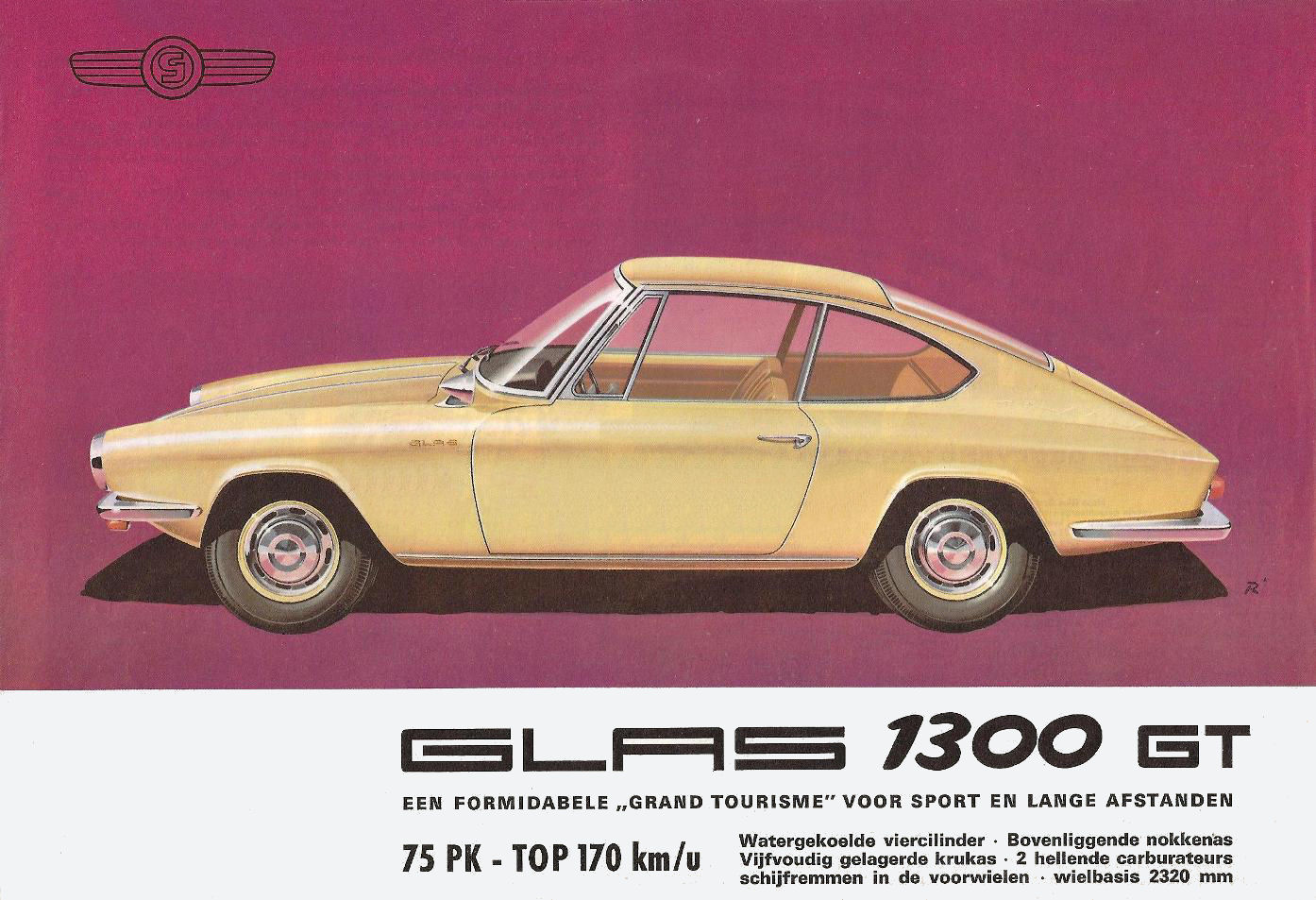 Glas 1300 GT Brochure